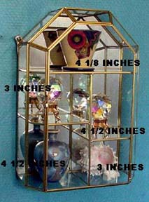 Cathedral cabinet with shelf measurements