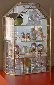 Medium Size Cathedral Top Cabinet