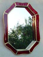 Sandiegostuff Vanity Tray Dark Red